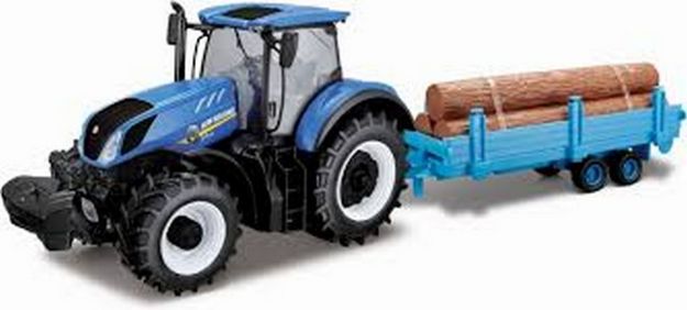 Immagine di TRATTORE NEW HOLLAND T 7.315+ RIMORCHIO