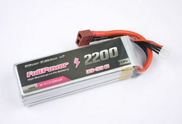 Immagine di BATTERIA 11,1V 2200 MAH 35C DEANS