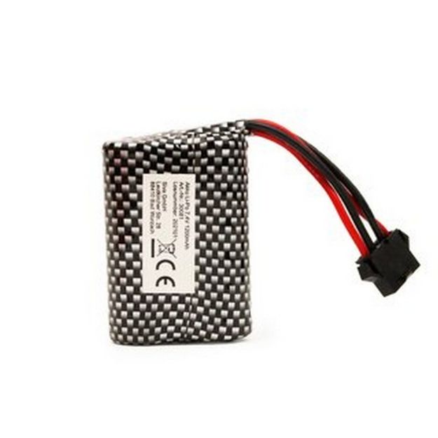 Immagine di BATTERIA LiPo-LiIo 2S 7,4V 1200 MAH Spina JST Black