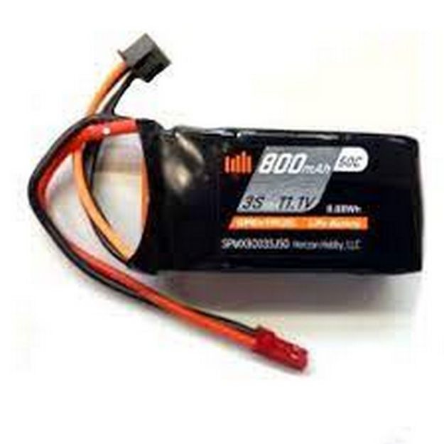 Immagine di BATTERIA 11,1V 800 MAH 50C JST