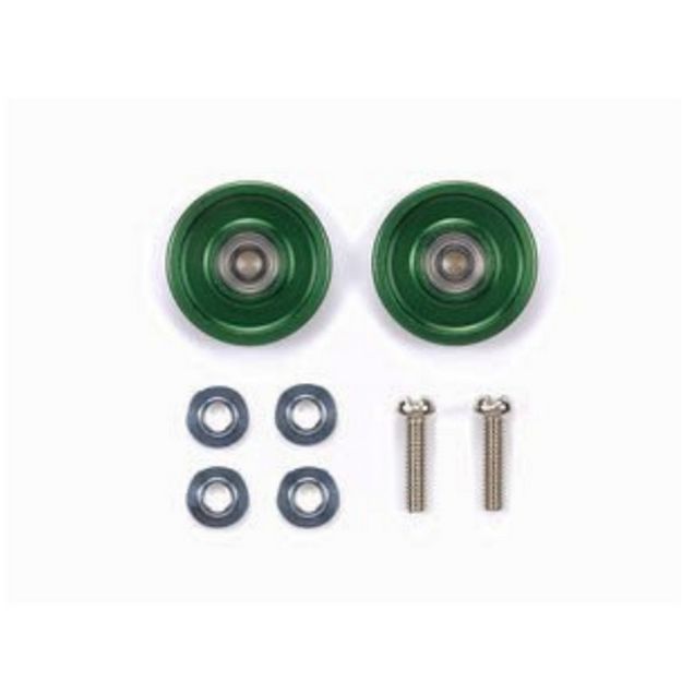 Immagine di ROTELLE 13 mm VERDI ALLUM.