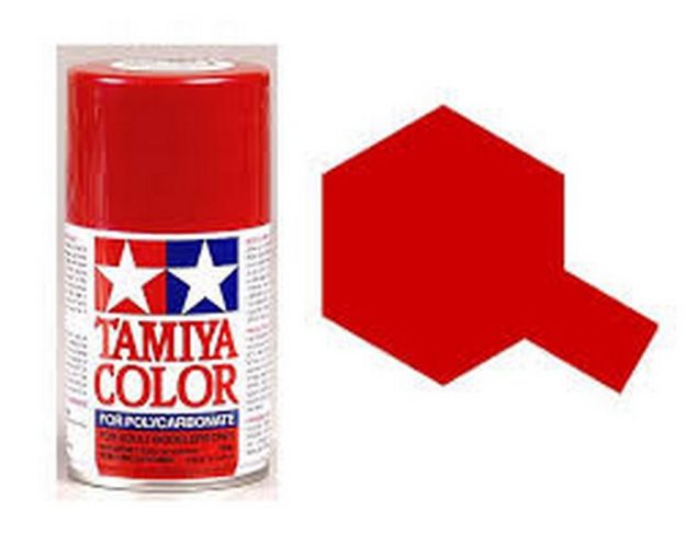 Immagine di COLORE SPRAY ROSSO METALL. LEXAN