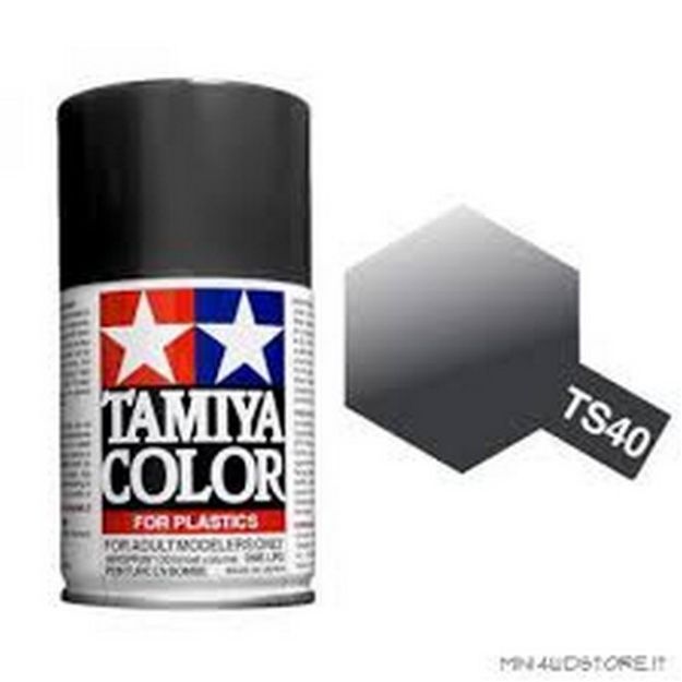 Immagine di COLORE SPRAY NERO METALLICO