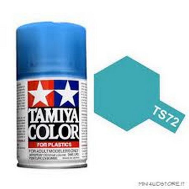 Immagine di COLORE SPRAY BLU TRASPARENTE