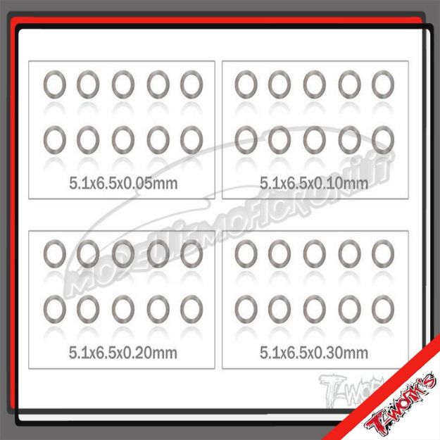 Immagine di RASAMENTI 5 mm 0,05- 0,1-0,2-0,3 mm