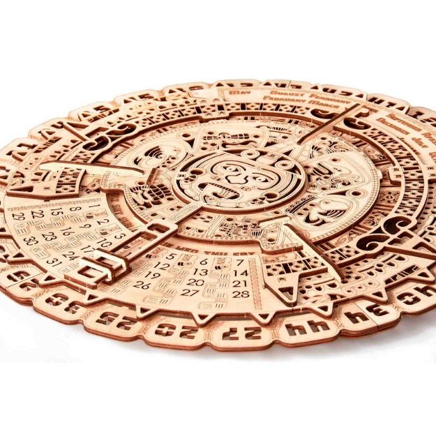 Immagine di CALENDARIO MAYA IN LEGNO