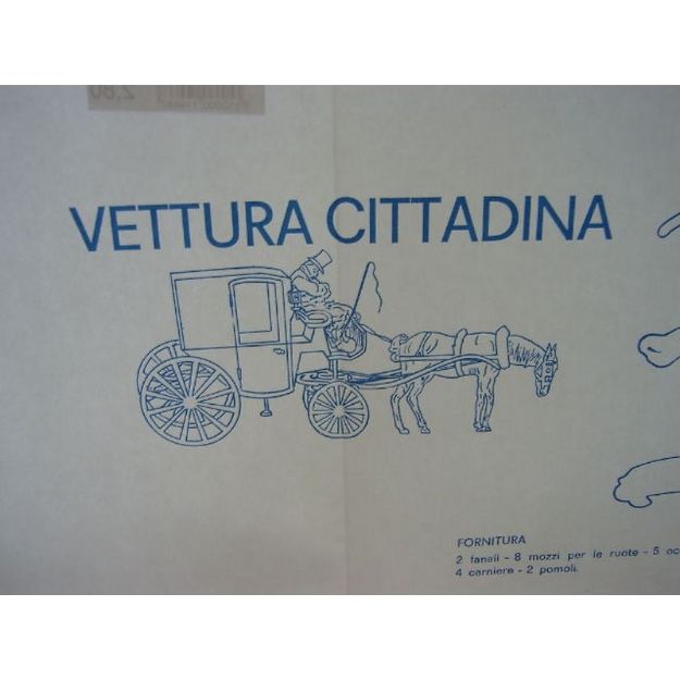 Immagine di DISEGNO CARROZZA PORTADOLCI