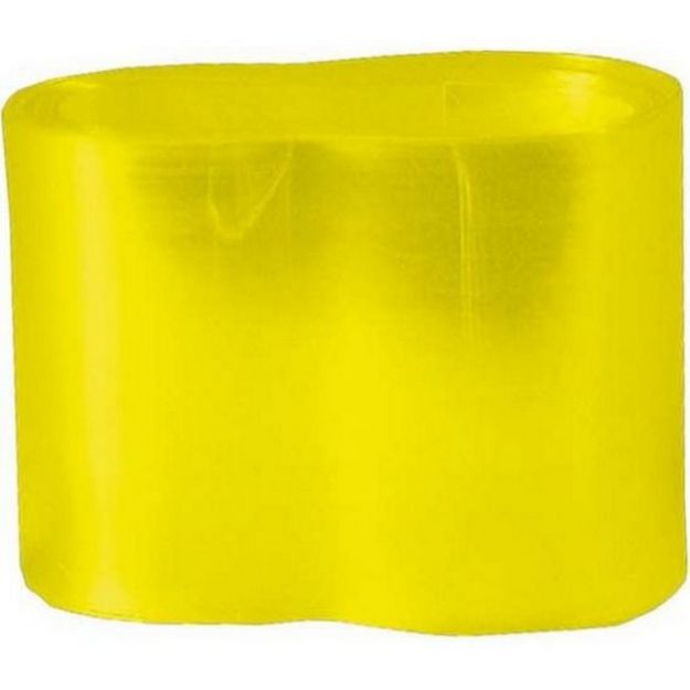 Immagine di GUAINA TERM. 58 mm x 100 cm GIALLO TRASP.