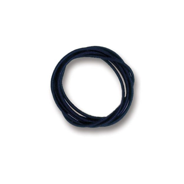 Immagine di ELASTICO NERO 3 mm 1MT.