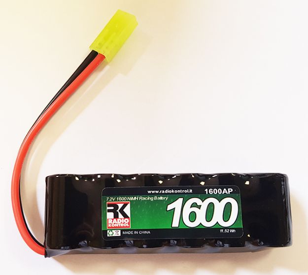 Immagine di BATTERIA 7,2V 1600 MAH 1/18-16