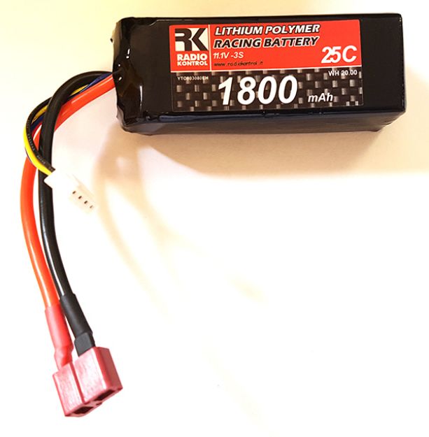 Immagine di BATTERIA 11,1V 1800 MAH 25C 1/16