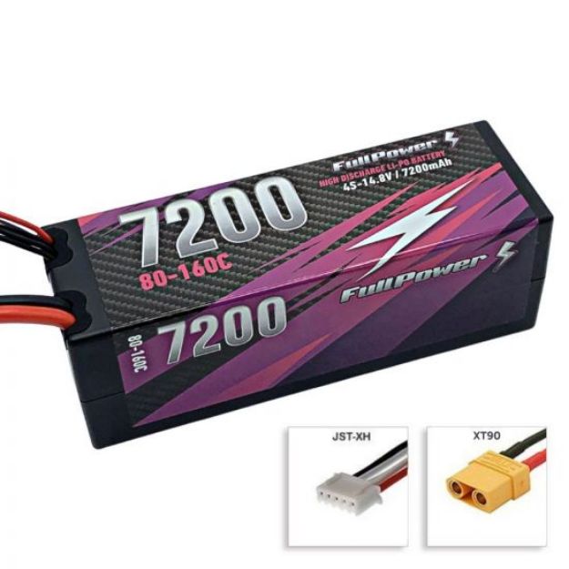 Immagine di BATTERIA 14,8V 7200 MAH 80C XT90