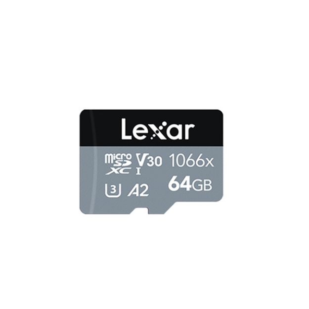 Immagine di SCHEDA LEXAR 64GB C10 V30 A2