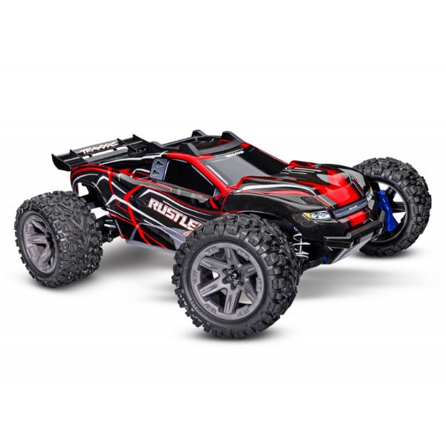 Immagine di TRAXXAS RUSTLER 4WD 1:10 BL-2S STADIUM TRUCK TQ ROSSO RTR