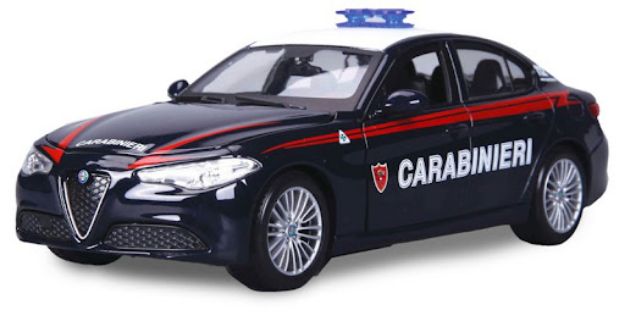 Immagine di ALFA ROMEO GIULIA CARABINIERI METALLO