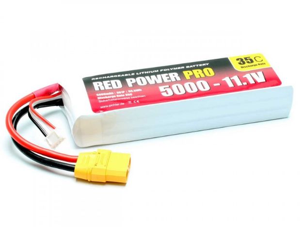 Immagine di BATTERIA 11,1V 5000 MAH 35C  XT90